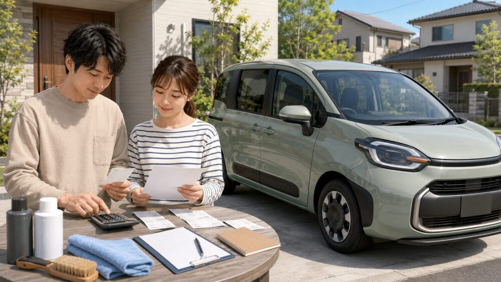 【最新版】シエンタの維持費はいくら？税金・車検費用を年額で解説