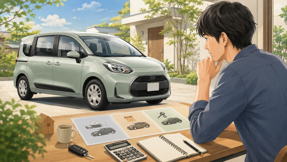 シエンタはKINTOと購入どっち？リース費用と総額を徹底比較