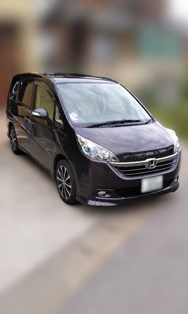 カーネクストで電話査定を受けた2008年式ホンダ・ステップワゴンの実車